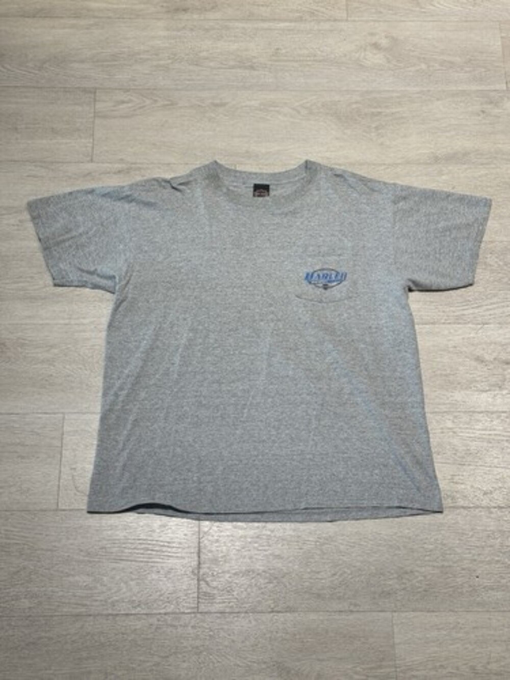Vintage Harley Davidson 1998 Gray Pocket T-Shirt St. Paul Minnesota Size XL
